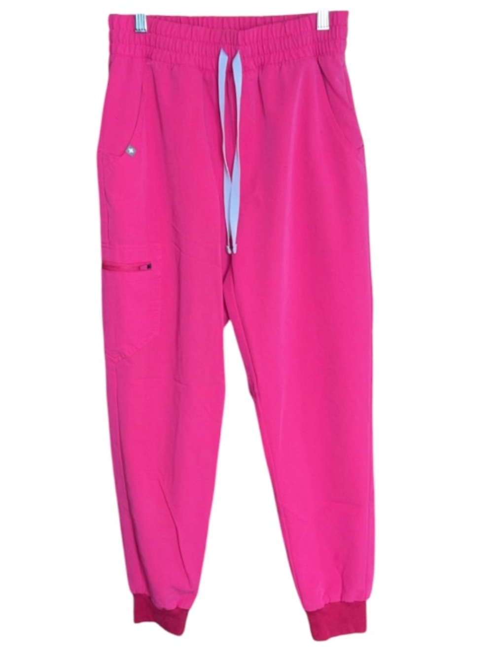 Figs Zamora Pink Scrub Pant, Size Small